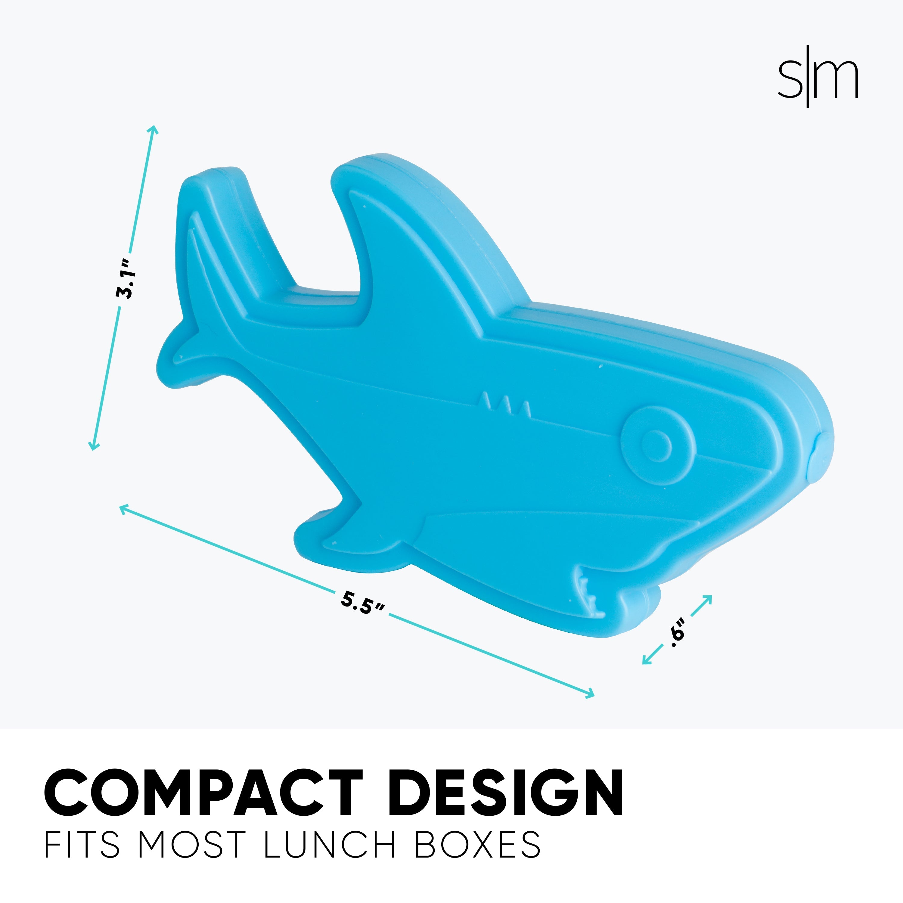 Vibrant turquoise blue product against light gray background
