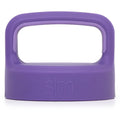 Small purple lid with handle, featuring deep purple outer body and lighter purple interior rim